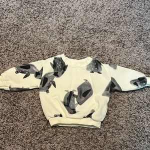 Zara 9-12 mnths sweat shirt